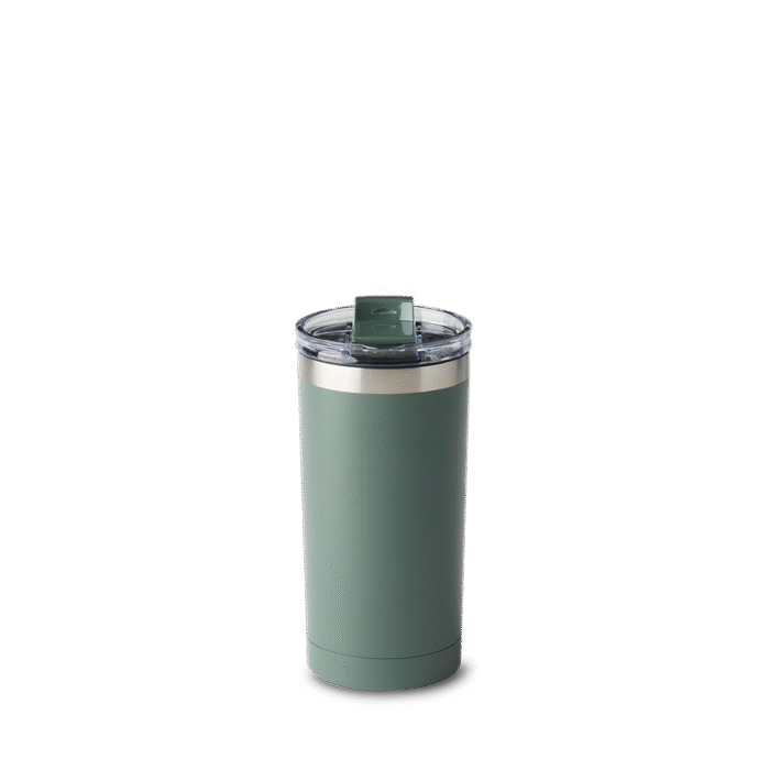 16oz Stainless Steel Travel Mug - Forest Green - Image 2