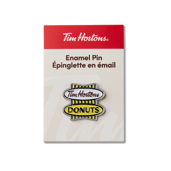 Enamel Pin - Retro Logo - Image 1