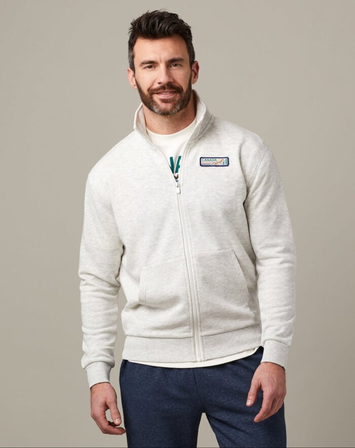 Canada Full Zip - Cloud Marl - Image 1