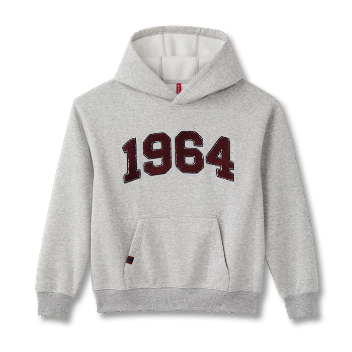 1964 Unisex Hoodie - Grey - Image 3