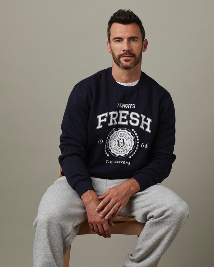 Always Fresh Unisex Crewneck - Navy - Image 1