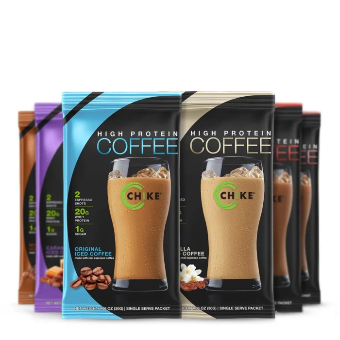 Chike high protein iced coffee sample pack, keto-friendly and gluten-free（Limited time promotion, purchase limit 1） - Image 1